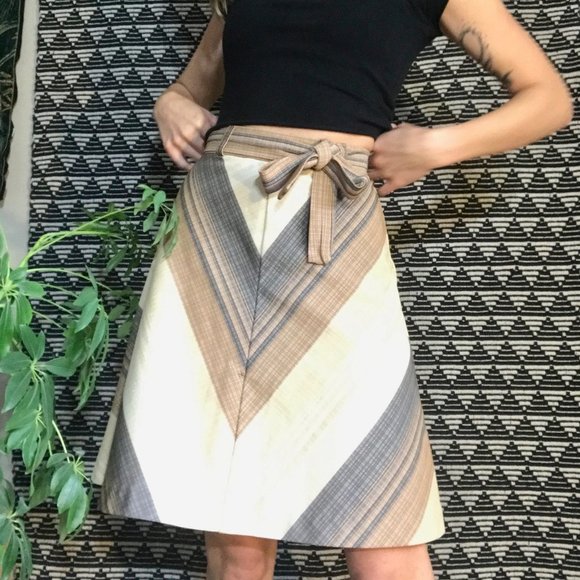 vintage Dresses & Skirts - SOLD vtg A-line skirt, 24/xs